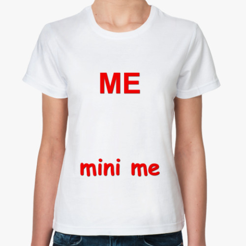 Классическая футболка для беременных