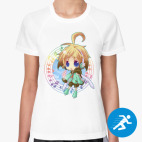 Женская спортивная футболка