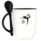 Кружка с ложкой