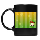 Кружка цветная UV-DTF