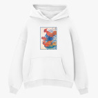 Толстовка худи оверсайз