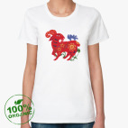 Женская футболка органик