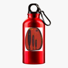 Металлическая бутылка 400 мл UV-DTF