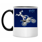 Кружка двухцветная