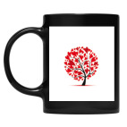 Кружка цветная UV-DTF