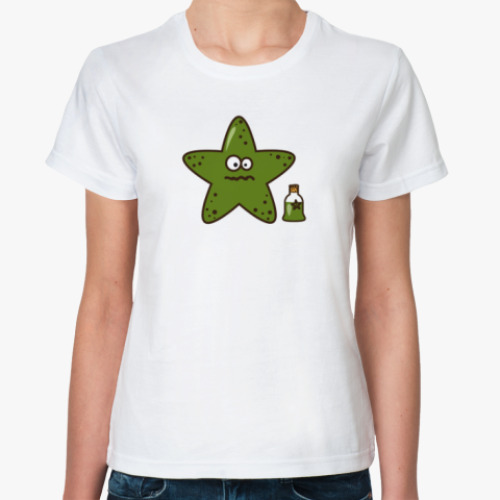Классическая футболка Морская звезда