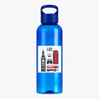 Прозрачная спортивная бутылка