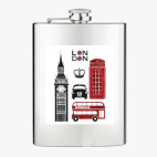 Фляжка стальная