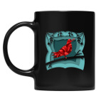 Кружка цветная UV-DTF