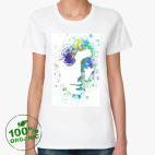 Женская футболка органик