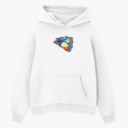 Толстовка худи оверсайз