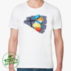 Мужская футболка органик