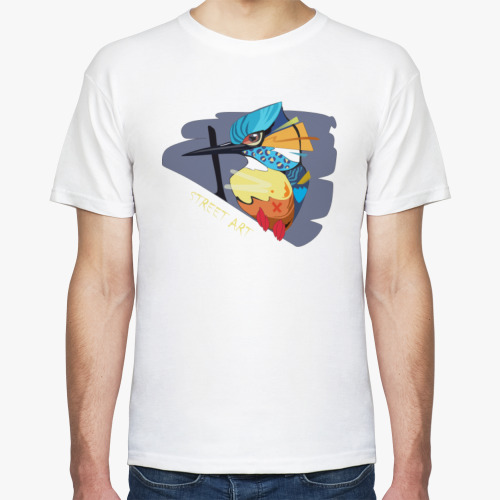 Футболка с принтом Street art