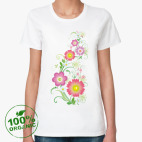 Женская футболка органик
