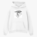 Толстовка худи оверсайз