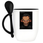 Кружка с ложкой