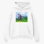 Толстовка худи оверсайз