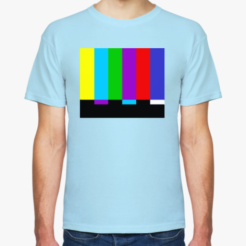 Футболка TV Test Pattern