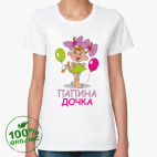 Женская футболка органик