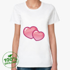 Женская футболка органик