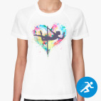 Женская спортивная футболка