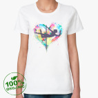 Женская футболка органик