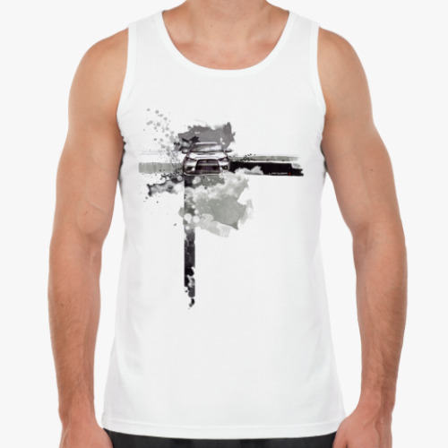 Майка с принтом Lancer.