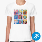 Женская спортивная футболка