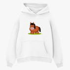 Толстовка худи оверсайз