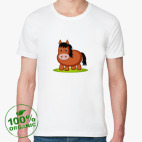 Мужская футболка органик