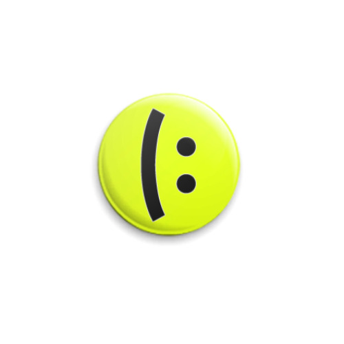 Значок 25мм  Smile