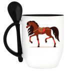 Кружка с ложкой