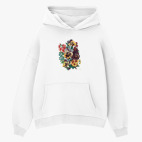 Толстовка худи оверсайз