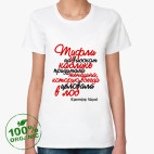 Женская футболка органик