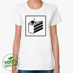 Женская футболка органик