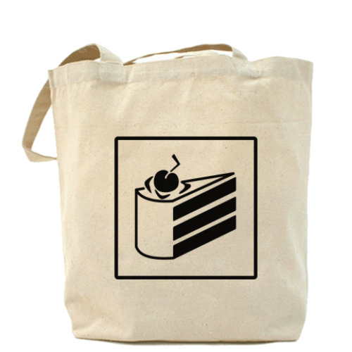 Сумка шоппер 'The cake is a lie!'