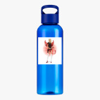 Прозрачная спортивная бутылка