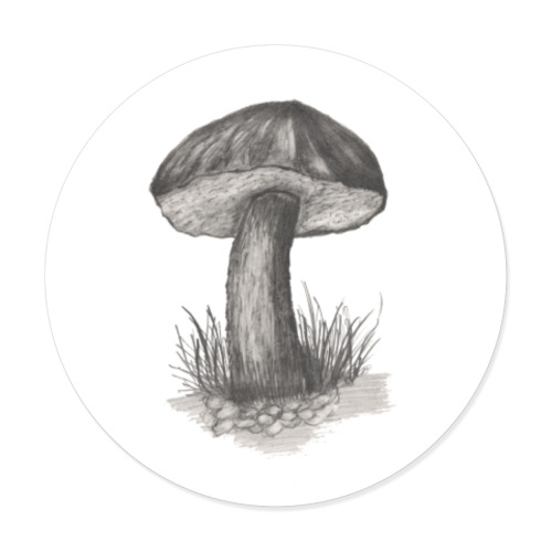 Виниловые наклейки с принтом Гриб