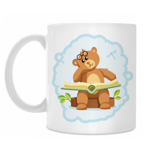 Кружка с принтом Медвежонок
