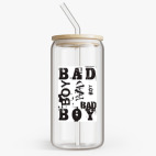 Банка с бамбуковой крышкой