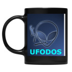 Кружка цветная UV-DTF