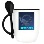 Кружка с ложкой