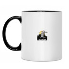 Кружка двухцветная