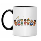 Кружка двухцветная