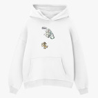 Толстовка худи оверсайз