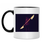 Кружка двухцветная