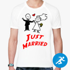 Мужская спортивная футболка