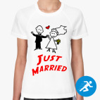 Женская спортивная футболка