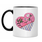 Кружка двухцветная