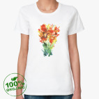 Женская футболка органик